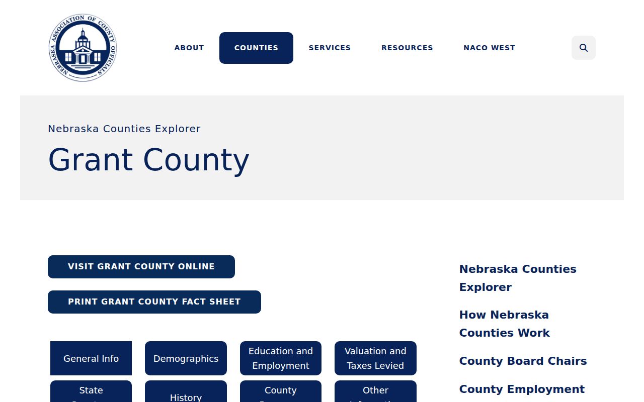 Hyannis criminal record access and Grant County population facts