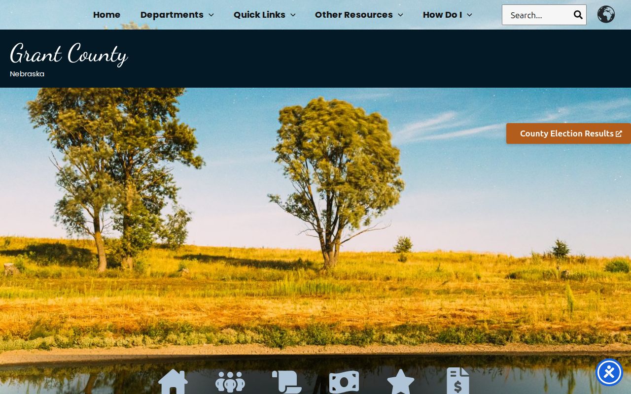 Grant County criminal history official county department page